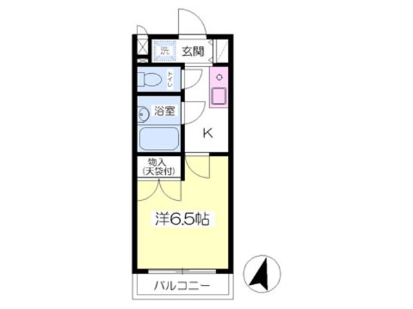 リフォックスハイム館町の物件間取画像